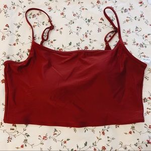AERIE Cami Scoop Bikini Top